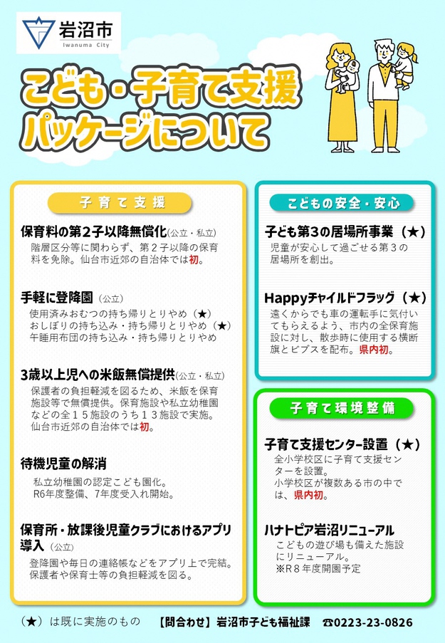 こども・子育て支援パッケージ