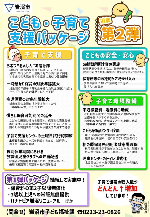 こども・子育て支援パッケージ2